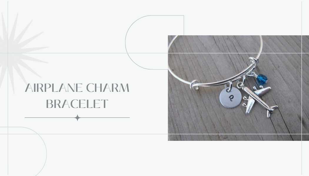 Airplane Charm Bracelet