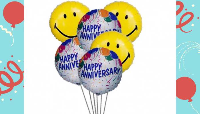 anniversary balloons