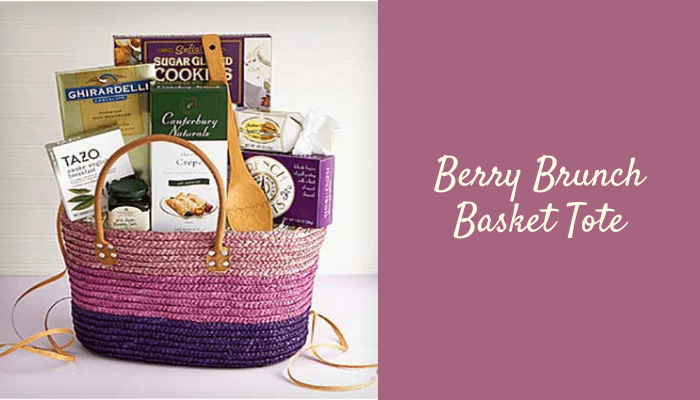 Berry Brunch Basket Tote