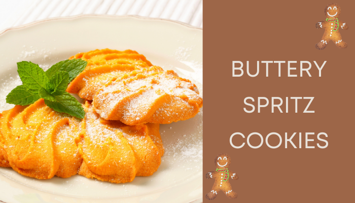 Buttery Spritz cookies