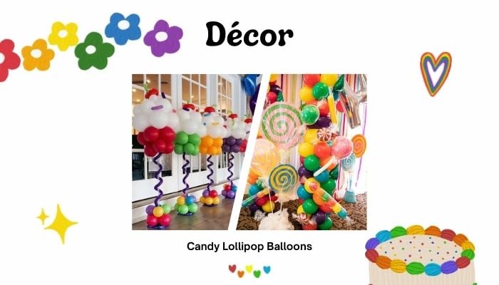 Candy Lollipop Balloons
