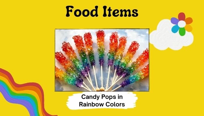 Candy Pops in Rainbow Colors