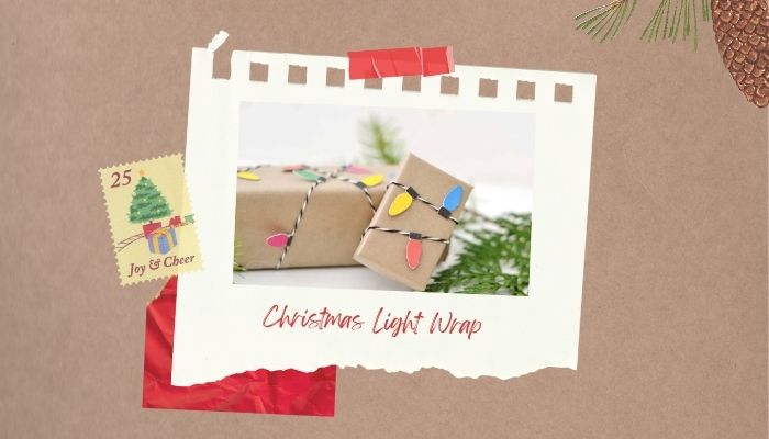 Christmas Light Wrap