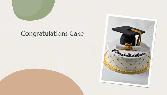 Congratulations Cake