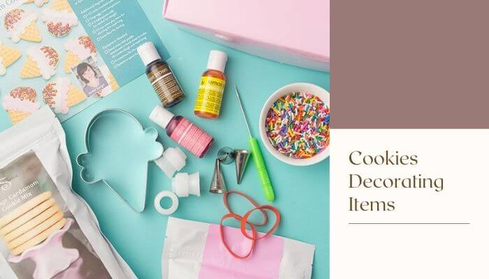 Cookies Decorating Items