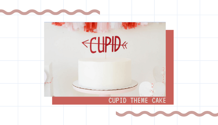 Cupid Theme Cake