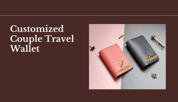 Customized Couple Travel Wallet