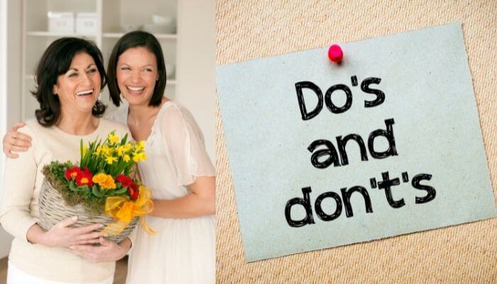 Dos and Don’ts for Offering Flowers on Mother’s Day