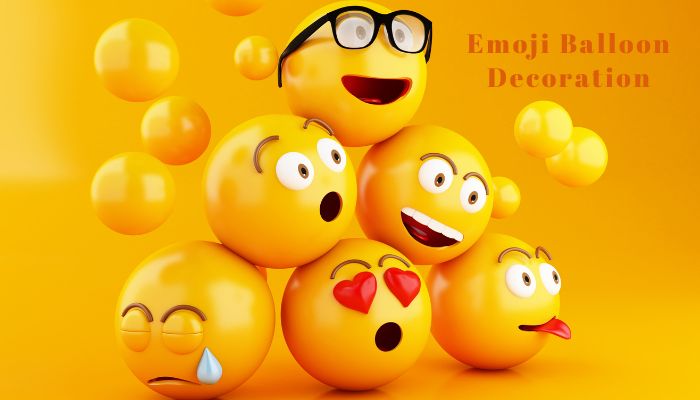 Emoji Balloon Decoration