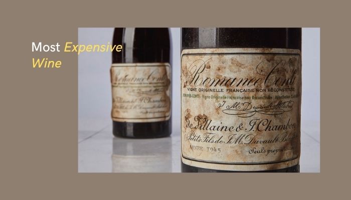 Most Expensive Wine