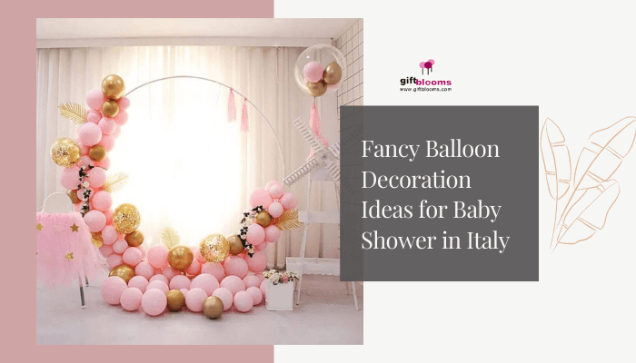 Balloon Decoration for Baby Shower