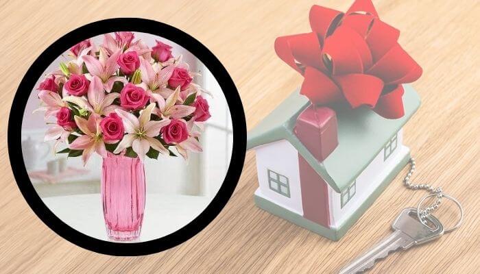 Flower Bouquet with Vase