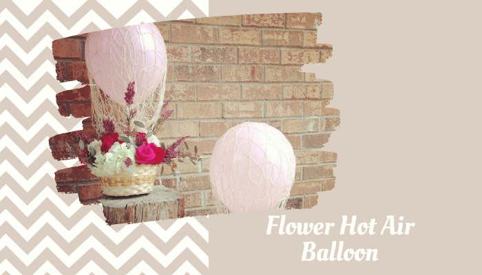Flower Hot Air Balloon
