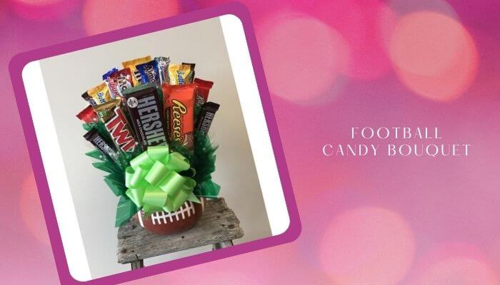 Football Candy Bouquet