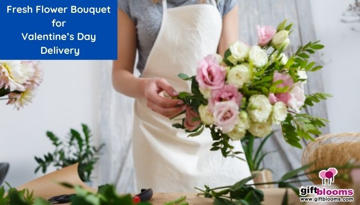Fresh Flower Bouquet for Valentine's Day Delivery Fresh Flower Bouquet for Valentine's Day Delivery