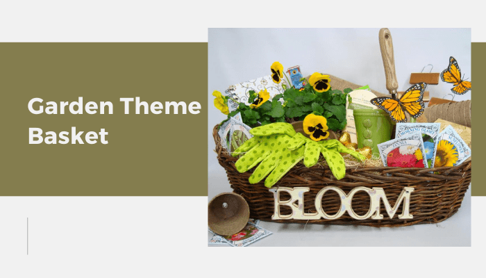 Garden Theme Basket