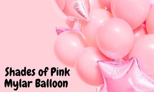 Shades of Pink Mylar Balloon 