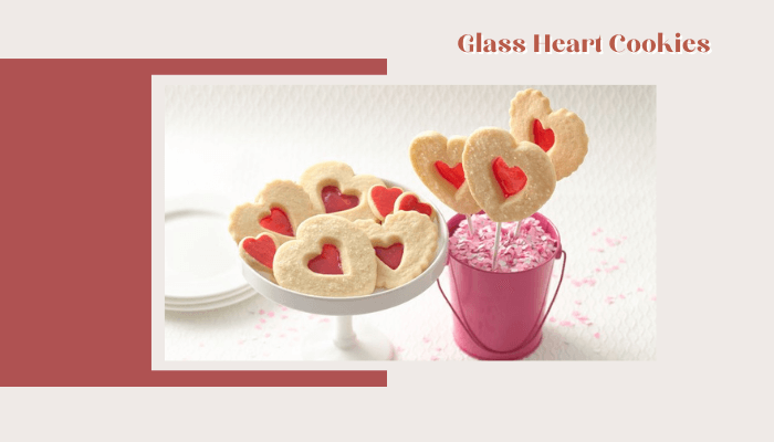 Glass Heart Cookies