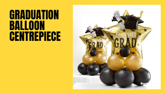 Graduation Balloon Centrepiece