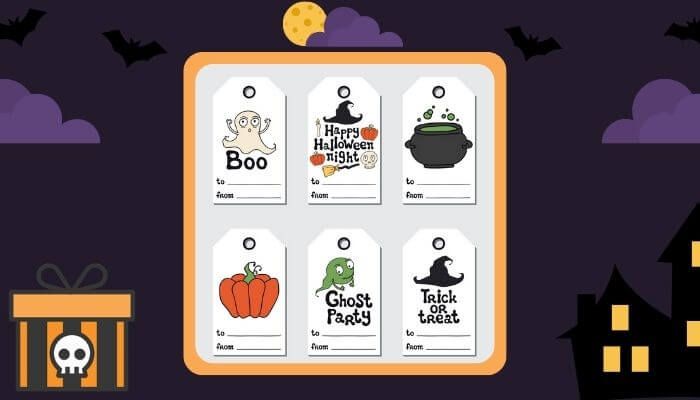 Halloween Gift Tag for Students