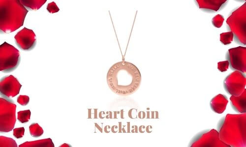 Heart Coin Necklace
