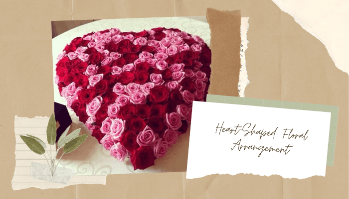 Heart-Shaped Floral Arrangement