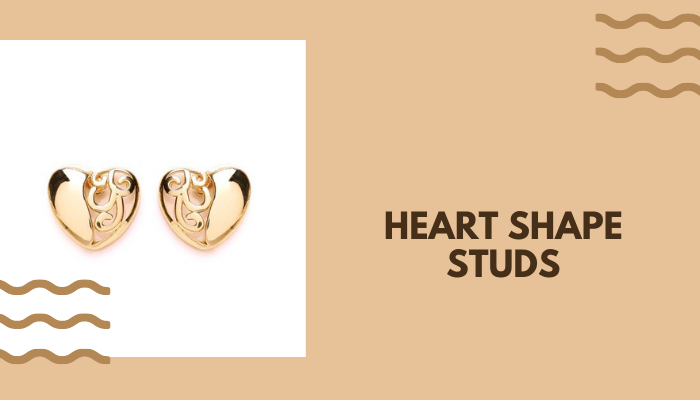 Heart Shape Studs