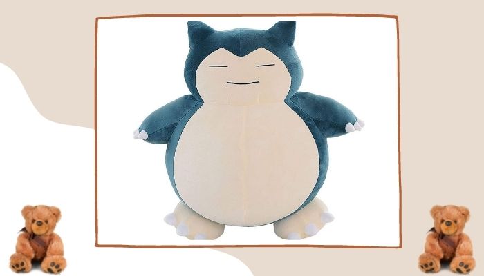 4) Jumbo Snorlax Plush