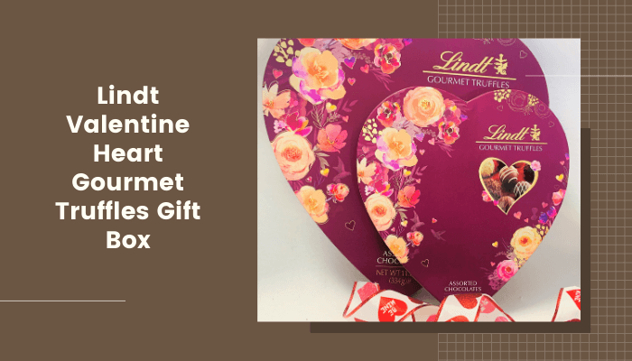 Lindt Valentine Heart Gourmet Truffles Gift Box<