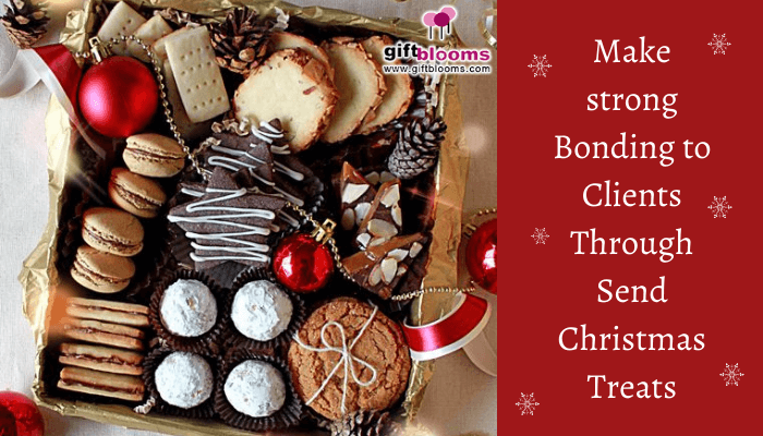 make strong bonding ot clients through send chritmas treats banner