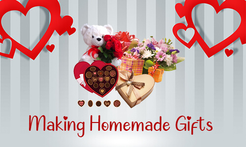 Making homemade gifts