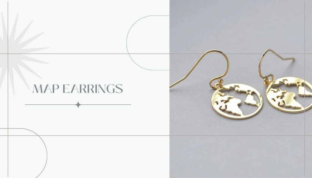 Map Earrings