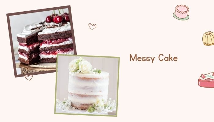 Messy Cake Messy Cake