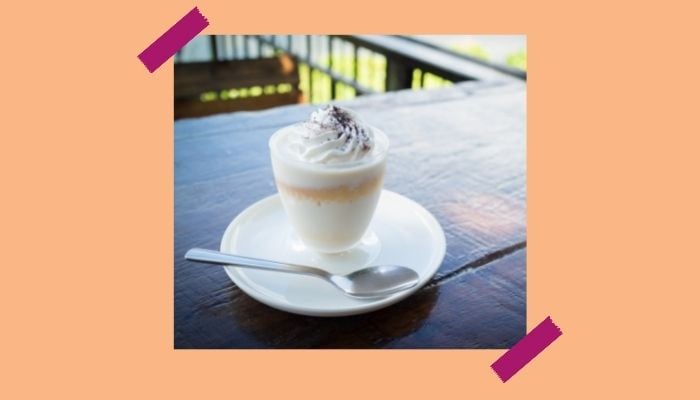 1. Milk chocolate pudding