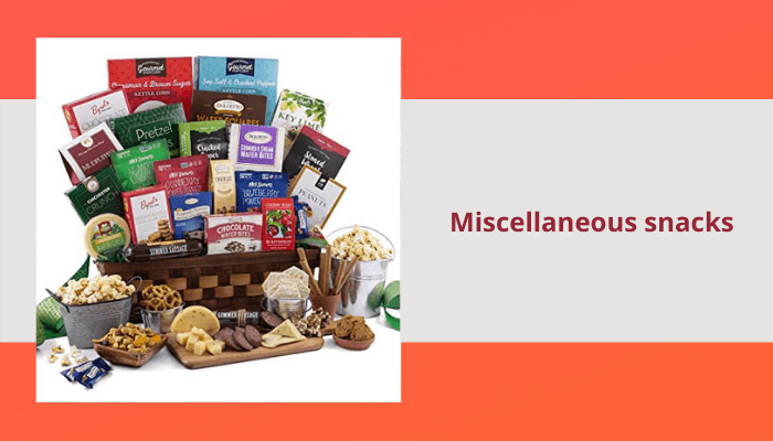 Miscellaneous snacks