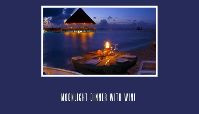 Moonlight Dinner with Wine