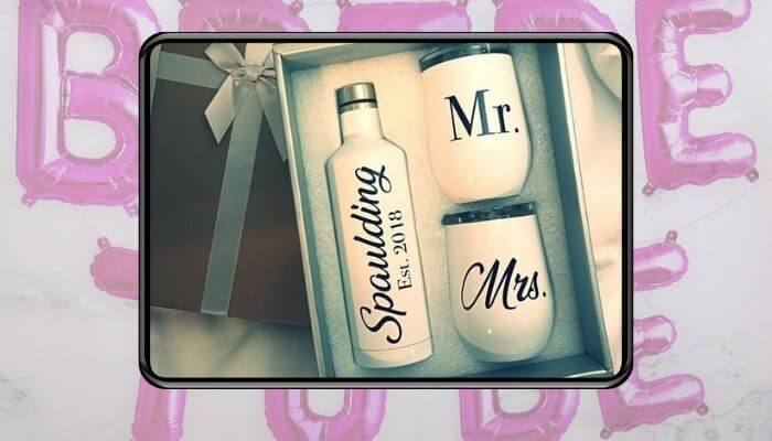 Mr. and Mrs. Wine Tumblers