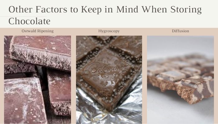 Other Factors to Keep in Mind When Storing Chocolate