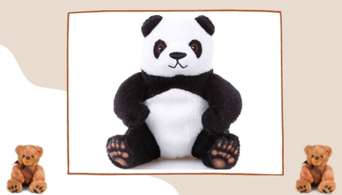 6) Panda Teddy Bears