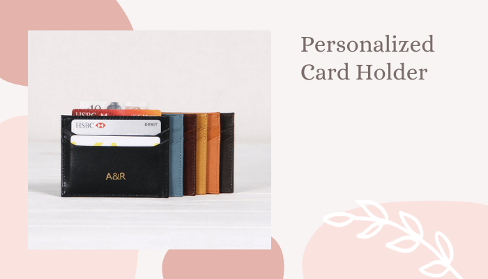 Personalized Card Holder