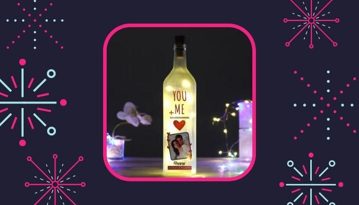 Personalized Bottle Lamp