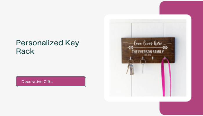 Personalized Key Rack