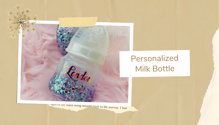 Personalized Milk Bottle
