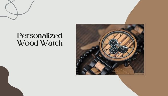 Personalized Wood Watch
