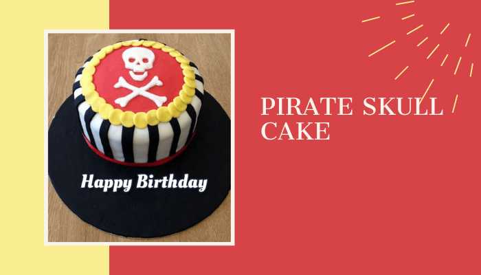 Pirate Skull Cake