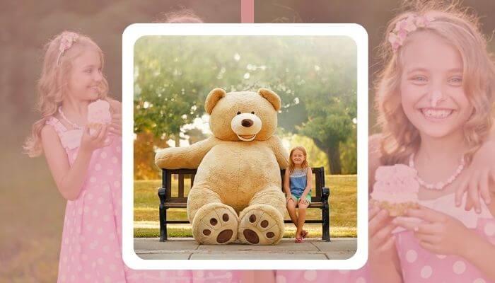 Plus Size Teddy Bear
