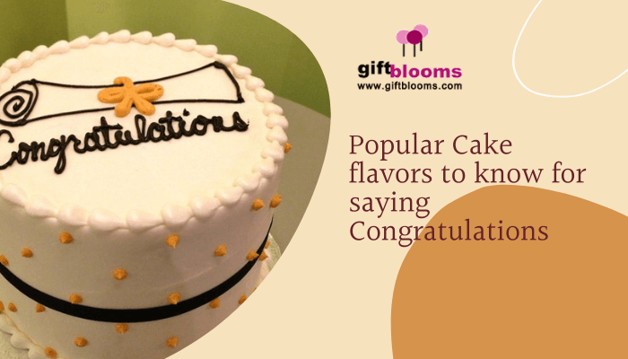 Congratulations Cake Flavors