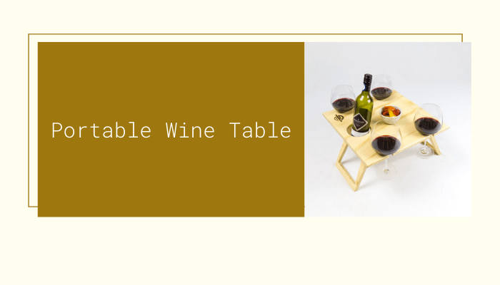 Portable Wine Table