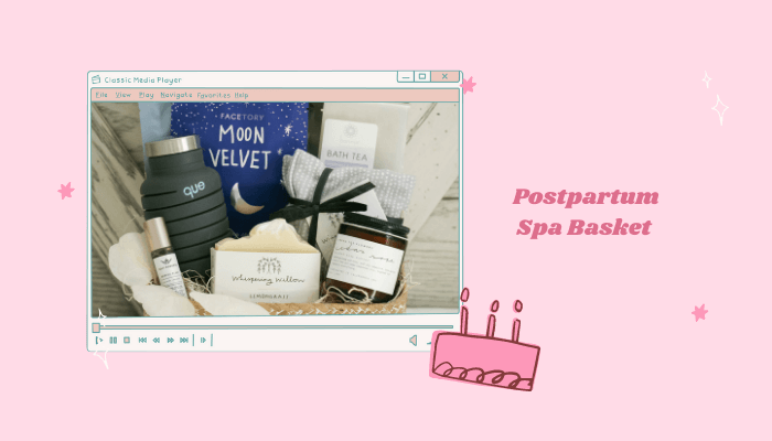 Postpartum Spa Basket