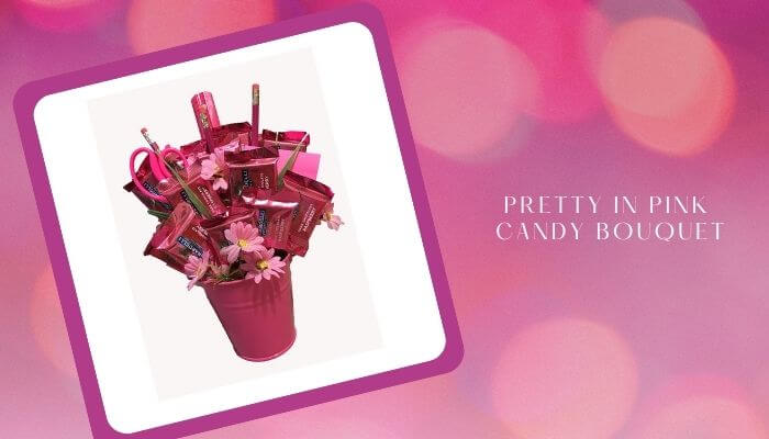 Pretty in Pink Candy Bouquet